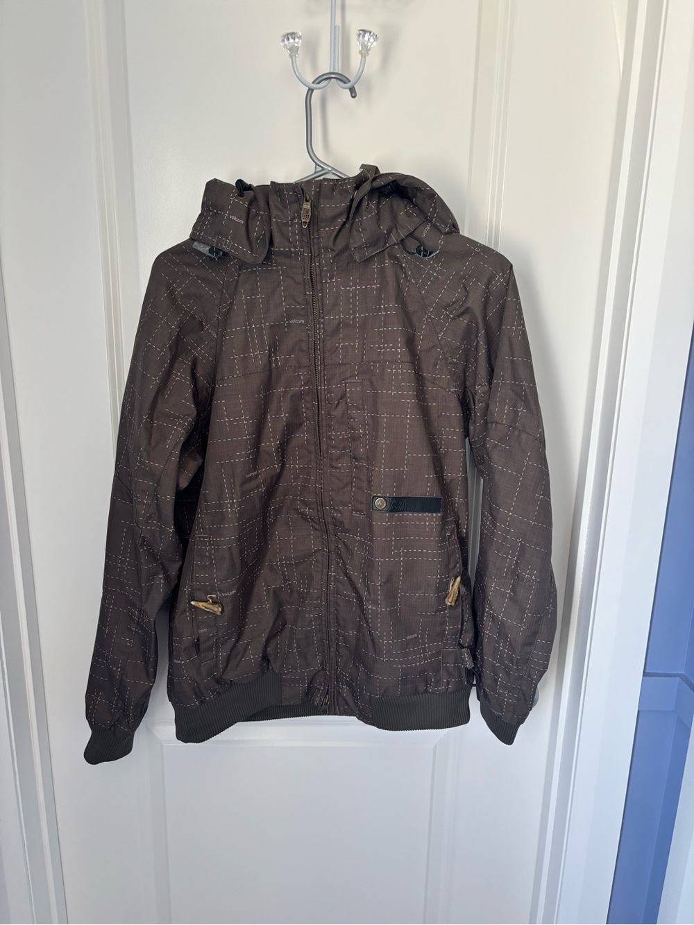 Women’s Brown VOLCOM Snowboard Jacket
